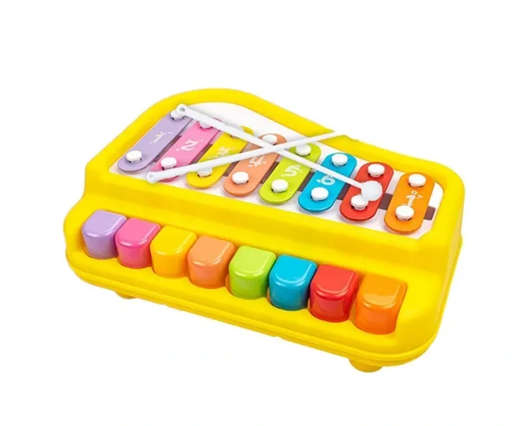 2-in-1 Xylophone Piano Musical Toy