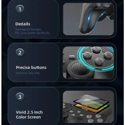 500 in 1 Handheld Gaming Console