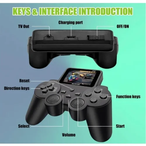 500 in 1 Handheld Gaming Console