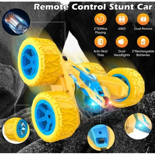 Double-Sided RC Stunt Car