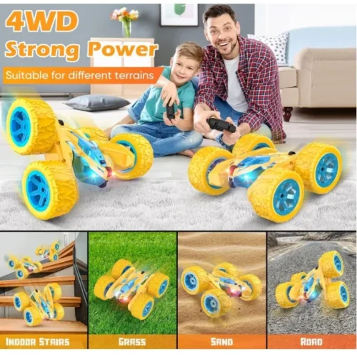 Double-Sided RC Stunt Car