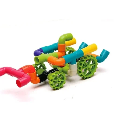 Educational Pipe Building Blocks Set