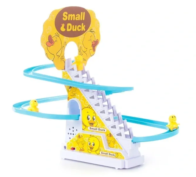 Electric Duck Slide Track Toy