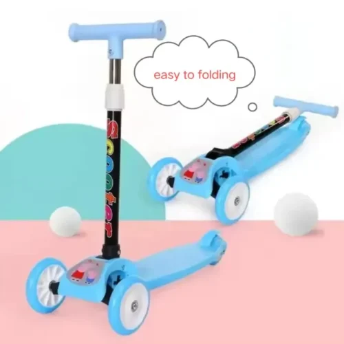 Foldable Kick Skating Cycle