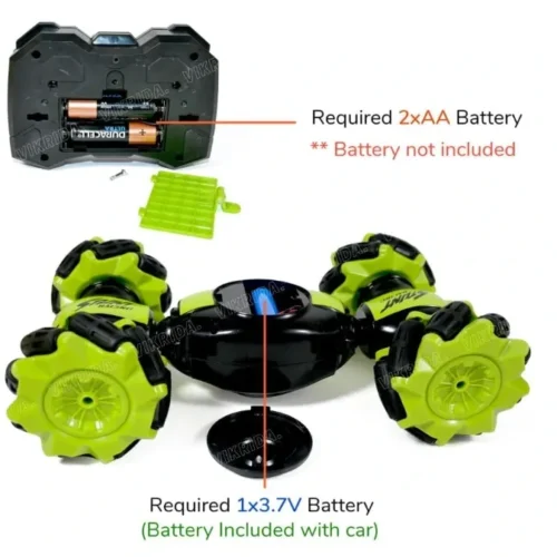 Gesture Control RC Stunt Car