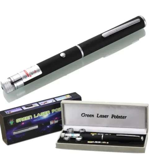 High Power Pocket Laser Pointer with Button Switch - Image 4