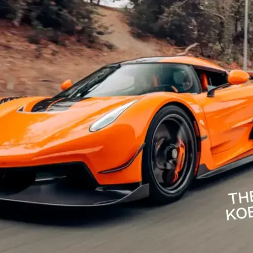 Orange Supercar Diecast Toy Car