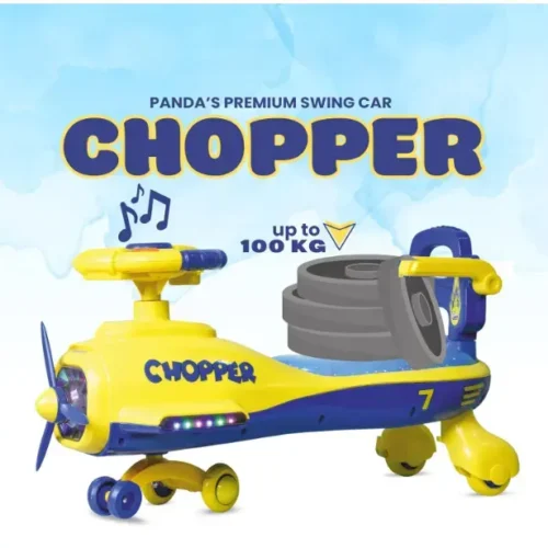 Ride-On Chopper Swing Car