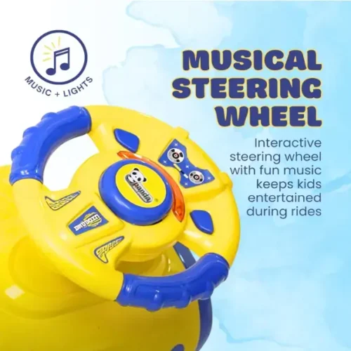 Ride-On Chopper Swing Car