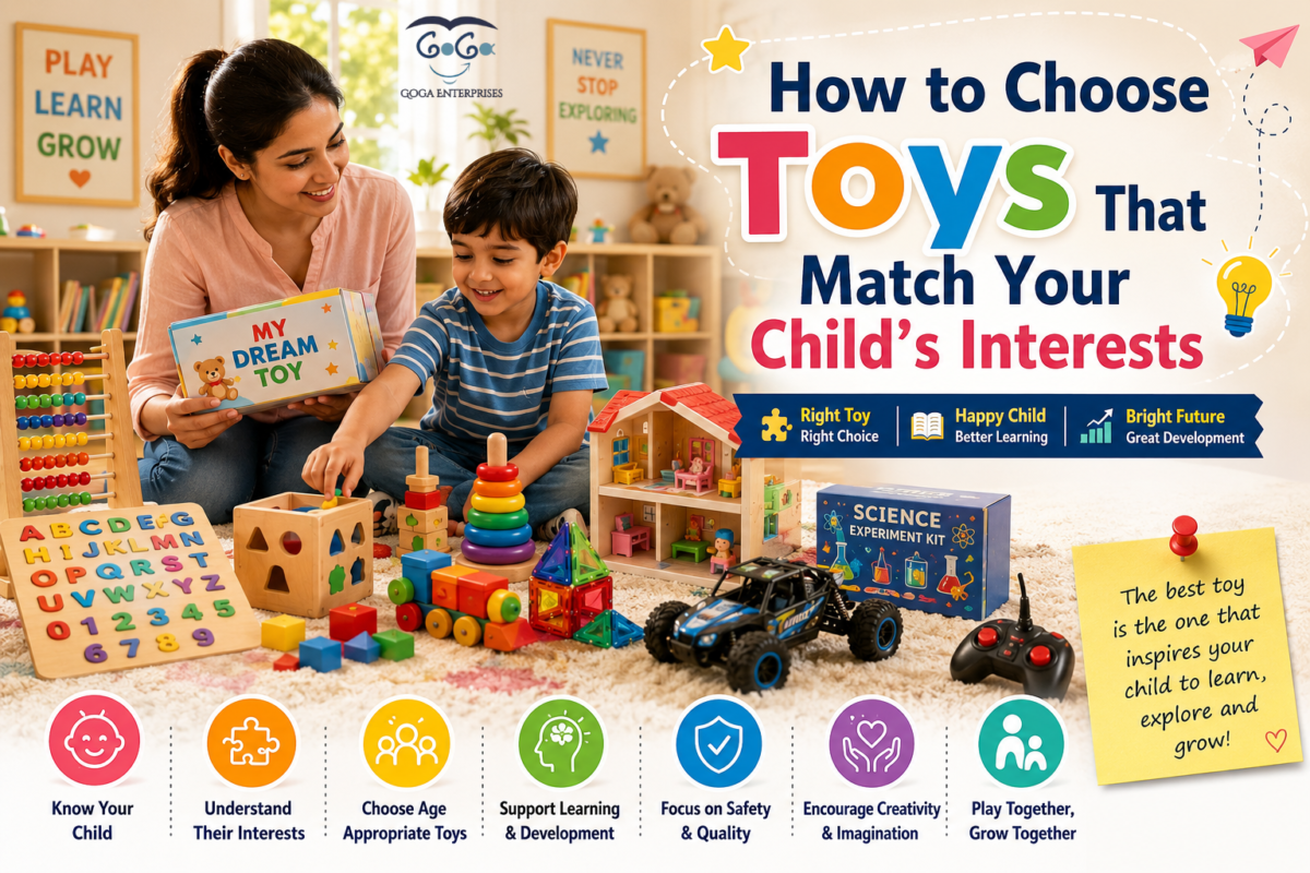 How to Choose Toys That Match Your Childs Interests