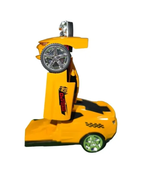 Robot Transforming Racing Car