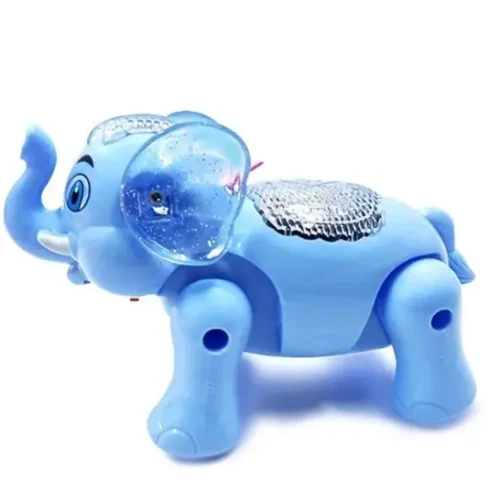 Walking Elephant Toy with Lights & Music for Kids
