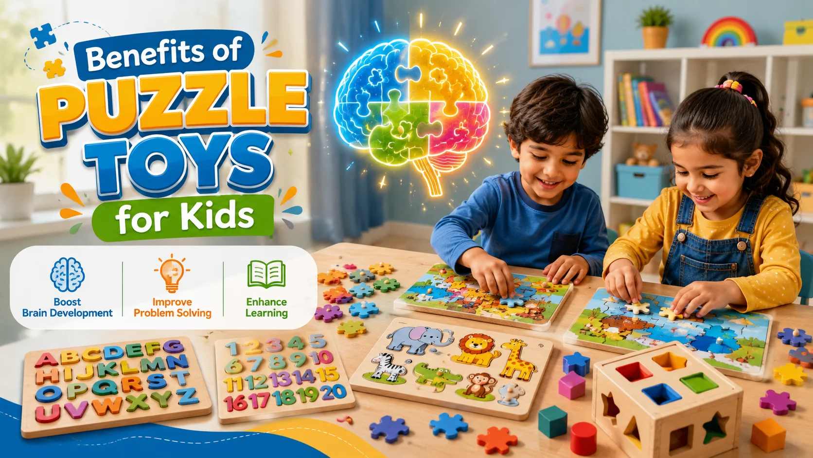 Benefits of Puzzle Toys for Kids