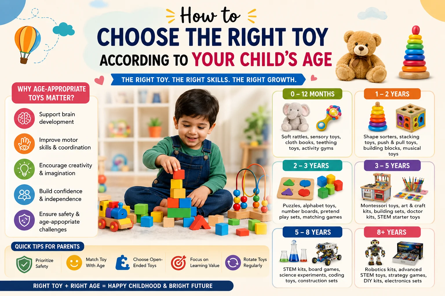 How to Choose the Right Toy According to Your Childs Age
